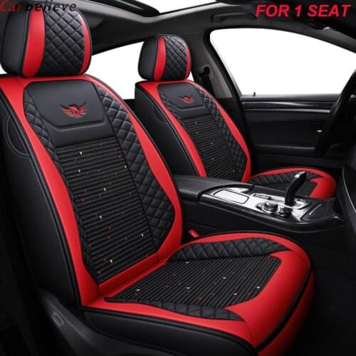 1 PCS leather car seat cover For mercedes w212 w245 gla w169 ml w163 viano gl cls w219 cla amg gla accessories seat covers
