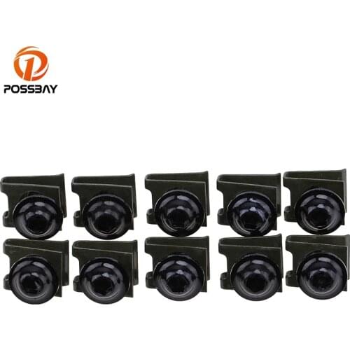 POSSBAY 10pcs M6 6mm Motorcycle Fairing Body Bolts Spire Speed Fastener Clips Screw Spring Nuts Aluminum Bicicleta Screws Bolts