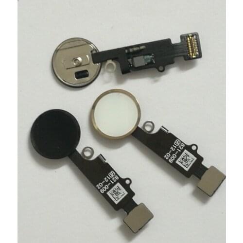 50pcs/lot Home Button Flex Ribbon Cable Assembly For iPhone 8 8G plus home key Replacement parts