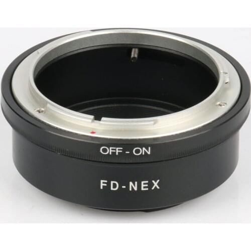 FD-NEX For Canon FD Old Lens to E-mount Camera Lens Adapter for Sony NEX-7 6 5R 5T A5000 A5100 A6000 A6300 A6500 A7 A7II A7R A9