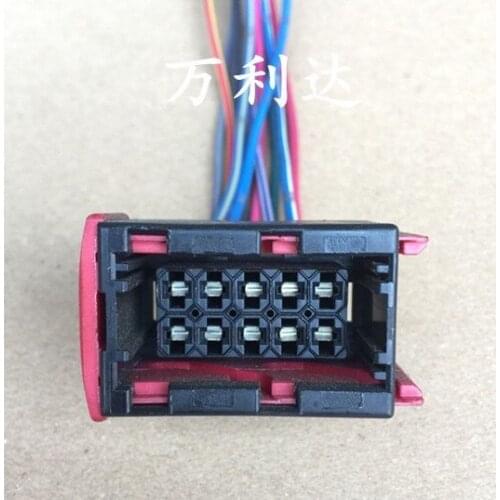 For Buick Regal LaCrosse excelle Automobile Headlight Assembly Harness Plug Connector Original cable 10PIN housing