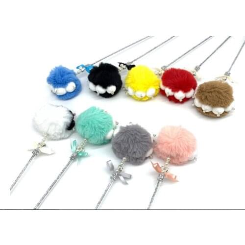 Usd2.8/pc pet cat kitten playing toys teaser fishing pole rod sticks bear paw with bell bear mixed colors