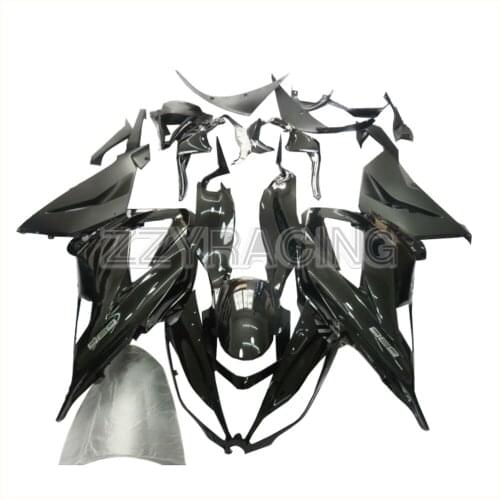 Injection Fairings Kits for Kawasaki ZX6R 2013 - 2018 Year ZX-6R 13 - 18 Complete ABS Plastic Motorcycle Body Kit Black New Hull