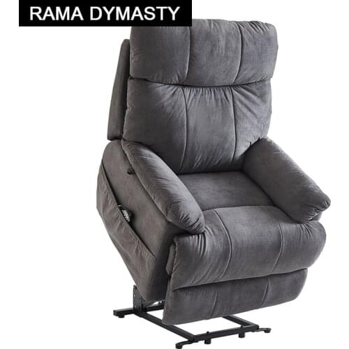 Large Power Lift Recliner Chair for Elderly 8 Points Massage and Heat ,remote control. Heavy Duty, soft fabric overstuffed