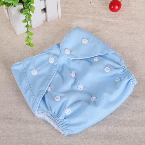 KUBEAR BEAR Washable Baby Nappies Newborn Grid Cloth Diaper Cover Training Pants Adjustable Reusable Cloth Diaper BC122 PR49