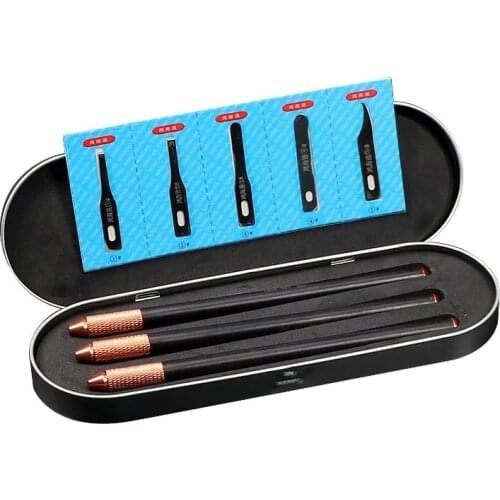 The new fourth-generation hon haitong blade for iPhone A8 A9A10 special steel shovel knife blade Layered blade CPU is special