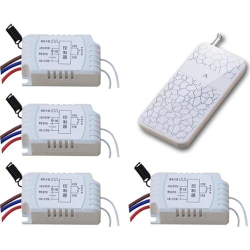 New Wireless Remote Control Switch Remote Switch 1 CH Channel receiver with Manual Fuction Motor Lighting Switch