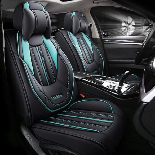 New Style Car Seat Cushion All-inclusive Leather Sports Four seasons Five-seats Cover For VW TACQUA T-Cross T-ROC TYLCON Tharu