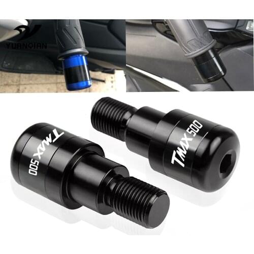 Motorcycle Handlebar Counterweight Plug Slider Handle Bar Ends Grips For Yamaha T-MAX TMAX500 2001-2004 2005 2007 2008 TMAX 500