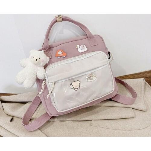 Japanese Style School Bags For Teenage Girls Preppy Tote Bag Nylon Bag Backpack Women Shoulder Bag Mochila Feminina Bagpack Sac