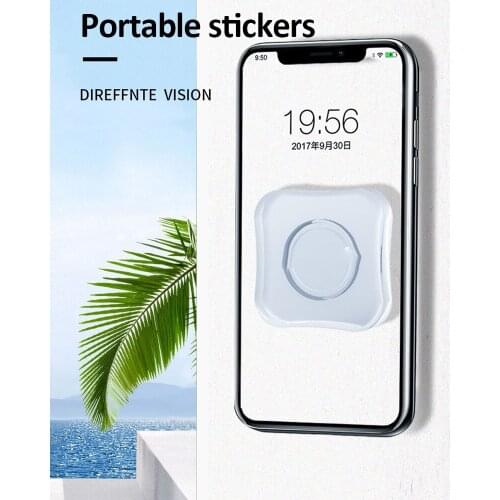 Universal Transparent Double-sided Seamless Storage Sticker Phone Holder Car Multi-function Phone Stand Mobile Phone Accessories