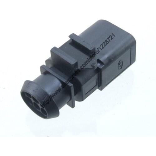 10kits/lot 6 PIN PLUG 1J0973813 Sealed Wire Connector for VOLKSWAGEN Skoda Passat VAG ACC docking throttle door reversing radar