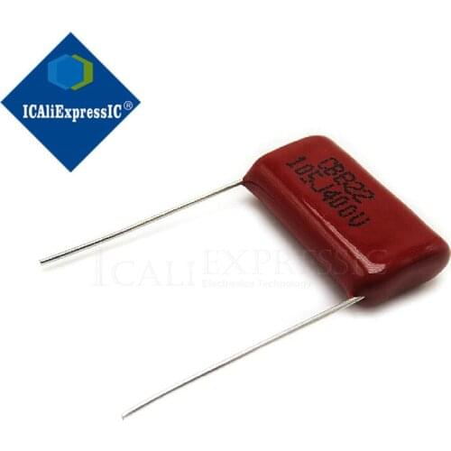 10PCS 400V105 1UF Pitch 20MM 400V 105 1000NF CBB Polypropylene film capacitor new In Stock