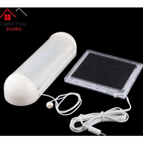 5LED Solar Cable Light Split Solar Light Indoor Solar Emergency Light Outdoor Camping Tent Light