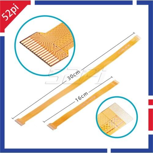52pi FPC Cable Camera Ribbon Flat Cable Wire (Gold finger) 16cm 30cm Camera Line for Raspberry Pi Zero/Zero W