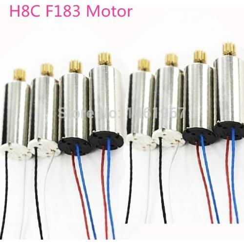 8pcs/lot CW CCW Motor Set for JJRC H8C F183 Camera RC Quadcopter FPV Drone Uav Spare Parts