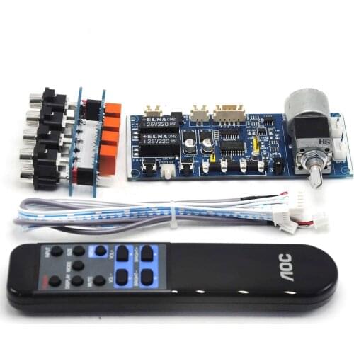 Audio Signal Infrared Volume Potentiometer Power Amplifier DIY Remote Control