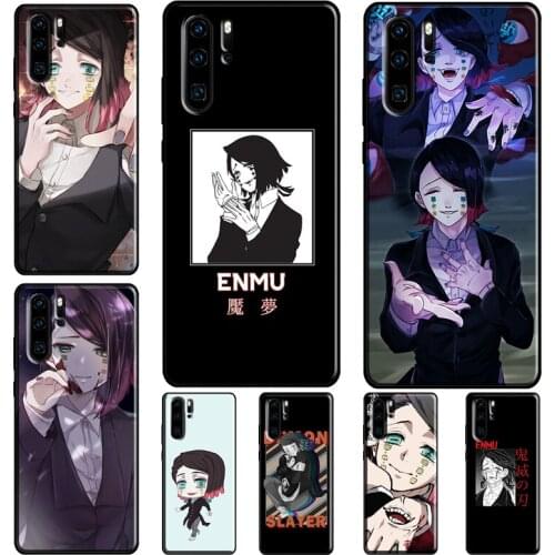 Enmu demon slayer anime Case For Huawei P30 P40 Lite P20 Pro Nova 5T P Smart 2021 Honor 9A 10X Lite 10i 8X Cover