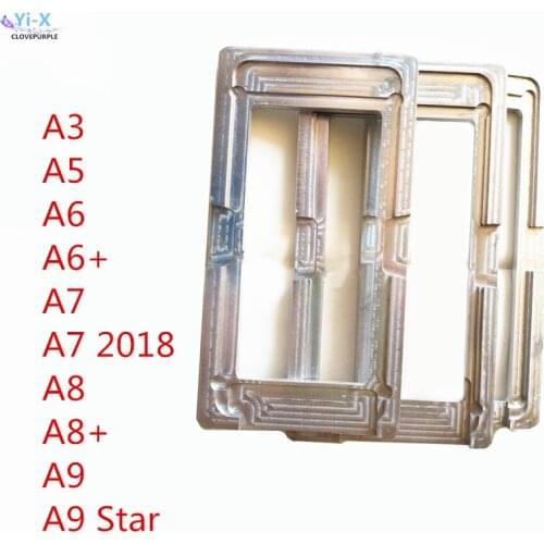 Metal LCD Outer Glass Alignment Mould Mold for Samsung Galaxy A3 A5 A6 A6+ A7 2018 A8 A8+ A9 Star Plus