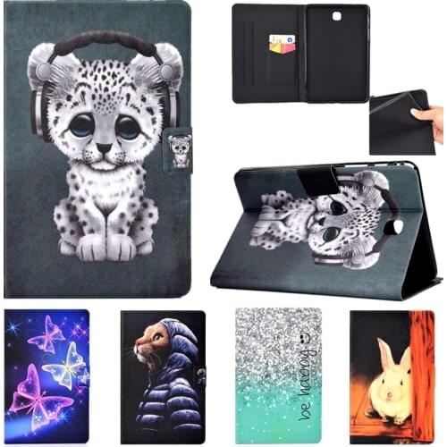 Fashion Butterfly Case for Samsung Galaxy Tab A 8.0" T350 T355 P350 P355 Cover Funda Tab A 8 SM-T350 T355 8.0 Tablet Stand Coque