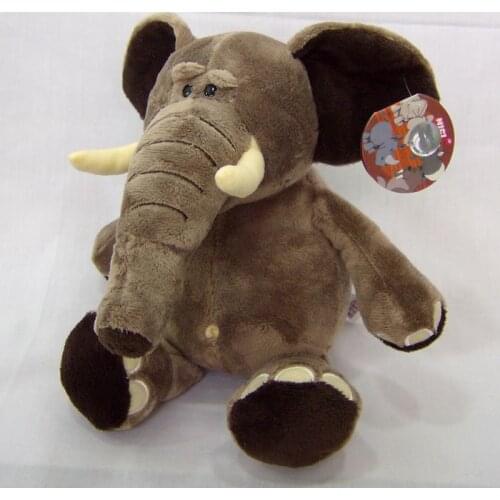 Stuffed animal lovely elephant plush toy 50cm dark gray elephant doll e0411