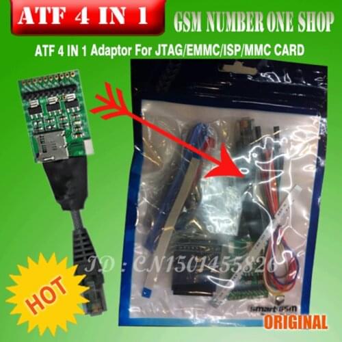 NEUE ATF BOX ATF 4 IN 1 Ultimative JTAG/EMMC/ISP/MMC Adapter