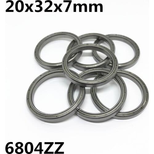 10pcs 6804ZZ 6804-2RS The high quality of ultra-thin deep groove ball bearings 20x32x7 mm 6804Z 6804RS