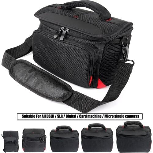 DLSR Camera Bag Case For Canon 1300D 200D 100D 5D3 77D 750D 1100D 1200D M100 M3 5D G7X G9X Mark II 3 600D SX540 SX530 SX50 SX730