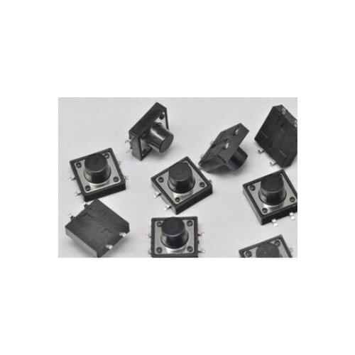 Free Shipping 500PCS Tactile Push Button Switch Momentary Tact 12*12*8mm