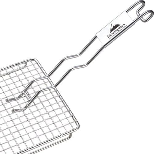 Stainless steel grill net fork, Korean barbecue special pick grill net clip