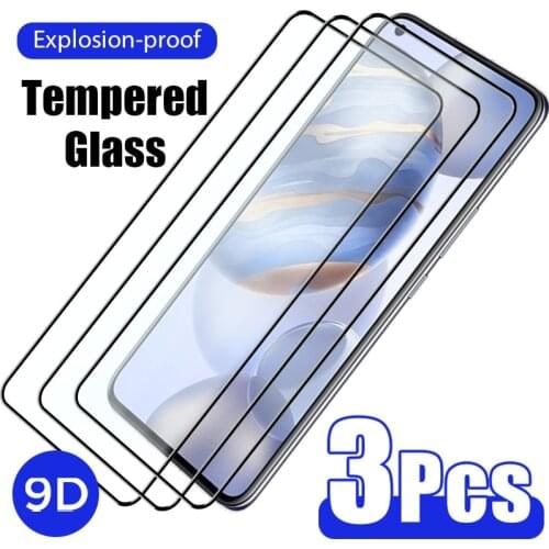 3Pcs Tempered Glass For Huawei Honor 30 30S 20 Pro Screen Protector For Huawei Honor View 30 Pro 10i 20s Lite Protective Glass