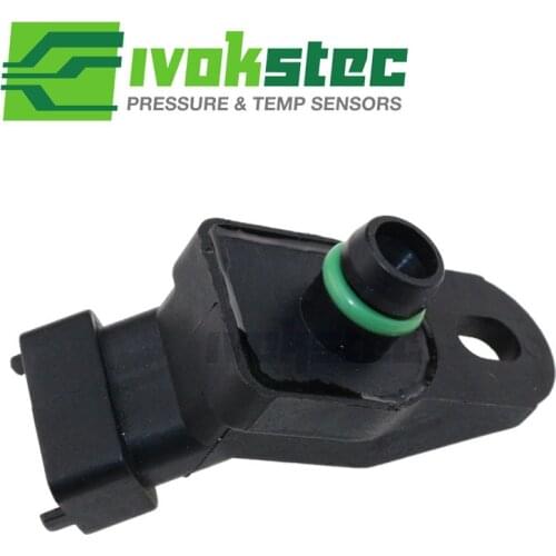 0 261 230 020 1Bar Intake Manifold Boost Pressure MAP Sensor Sender For Saab 9-3 93 YS3D 9-5 95 YS3E 2.2 TiD 5167895 270600001