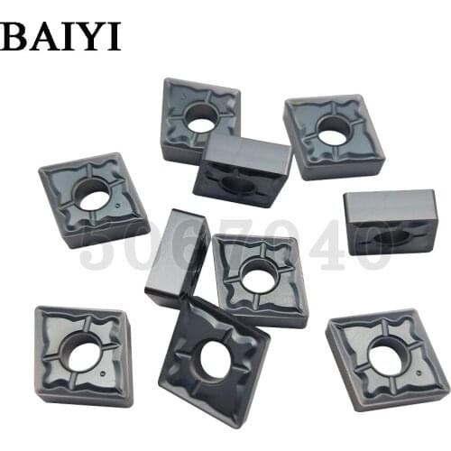 10pcs CNMG120408-BM ZM2125 Carbide Insert cutter External Turning Tool blade CNMG120408 for Stainless Steel