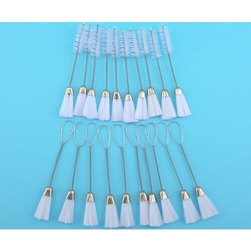 14.5cm Length Sewing Machine Cleaning Brush Computer Keyboard Drag Brush Double-headed Single-sided Brushes DIY Sewing Tools