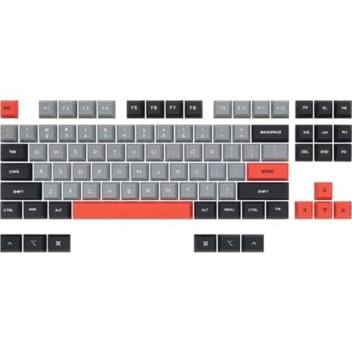 140keys / Set Silicone Keycap GK2 Profile Dolch Keycaps for Mx Switch Mechanical Keyboard SK61 GK61 GK64 GK68 84 96 108