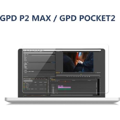 2019 New Top Sell Full Cover Screen Protector For GPD p2 max Screen Protector Toughened Film For GPD Pocket 2