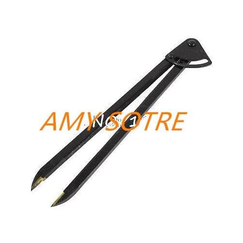 8" 200mm Measurement Marking Circular Compasses Divider Tool Black
