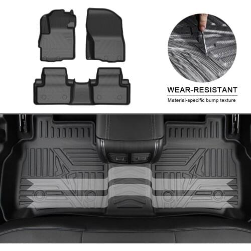 Car Floor Mats For Mitsubishi Outlander Sport 2020 TPE Non-Slip Foot Pad Rubber Carpets Auto Automobile Interior Accessories