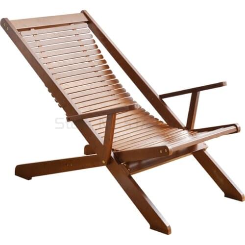 Bamboo Chair Recliner household bamboo chair summer back chair lunch break cool chair single nap bamboo recliner