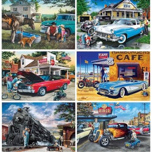 DIY PHOTO CUSTOM car Diamond Painting Picture of Rhinestones diamant painting Embroidery Beadwork 5D Cross Stitch Home Decor