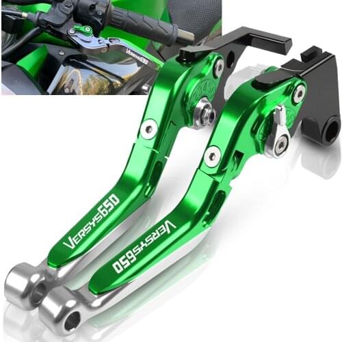 For KAWASAKI Versys 650 VERSYS650cc 06-08 Motorcycle Folding Extendable Adjustable Brake Clutch Levers VERSYS650 2006 2007 2008