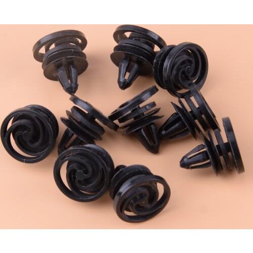 DWCX 10pcs Interior Door Panel Trim Mounting Fastener Clips Retainer 8E0 868 243 Fit for Audi A4 / A4 Quattro 2002-2008