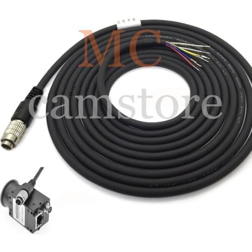 GPIO Hirose 8 Pin Cable Connector Camera Shielded Cable Replacement- ACC-01-3000/3005/3006, HR25-7TP-8P HR25-7TP-8S