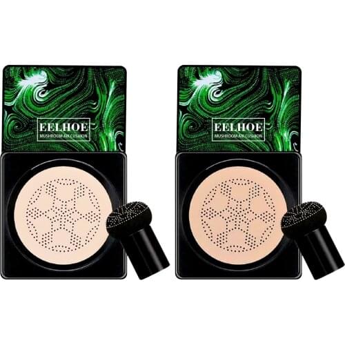 Mushroom Head Air Cushion CC Cream Natural Moisturizing Foundation Concealer Whitening Makeup BB Cream Cosmetics