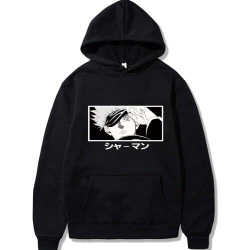 Jujutsu Kaisen Hot Anime Hoodie Pullover Tops Long Sleeve Hip Hop Man and Woman