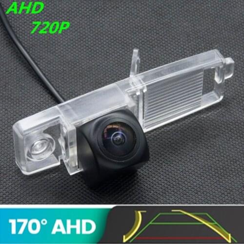 AHD 720P Trajectory Fisheye Car Rear View Camera For Toyota Highlander 2003 2004 2005 2006 2007 - 2012 Reverse Vehicle Carmera
