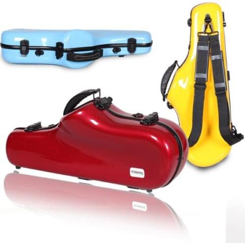 Alto /tenor Saxophone Box E-Saxophone Box FRP Saxophone Box Bag case