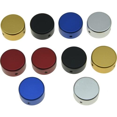 Metal Electric Guitar Effect Pedal Footswitch Topper Aluminium Effect Foot Nail Caps Pedal Protection Cap with Multi Colors