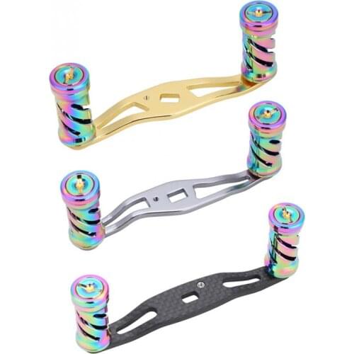 New Fishing Reel Handle Knobs Metal Reel Handle Rocker DIY Replacement Water Drop Baitcasting Reels Tool for S,D,A