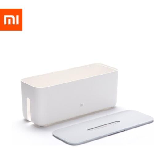 Original Xiaomi Smart Power Strip Socket Plug Storage Box Dust insulation Organize Box Container Power Cord Socket Storage Box